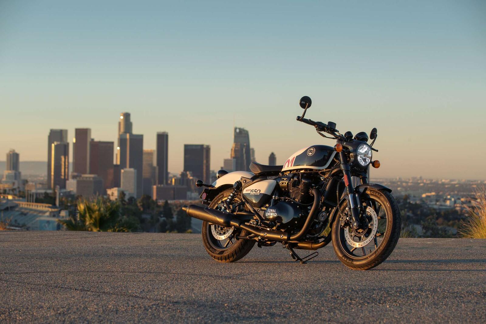 Royal Enfield Shotgun 650 with genuine accessories