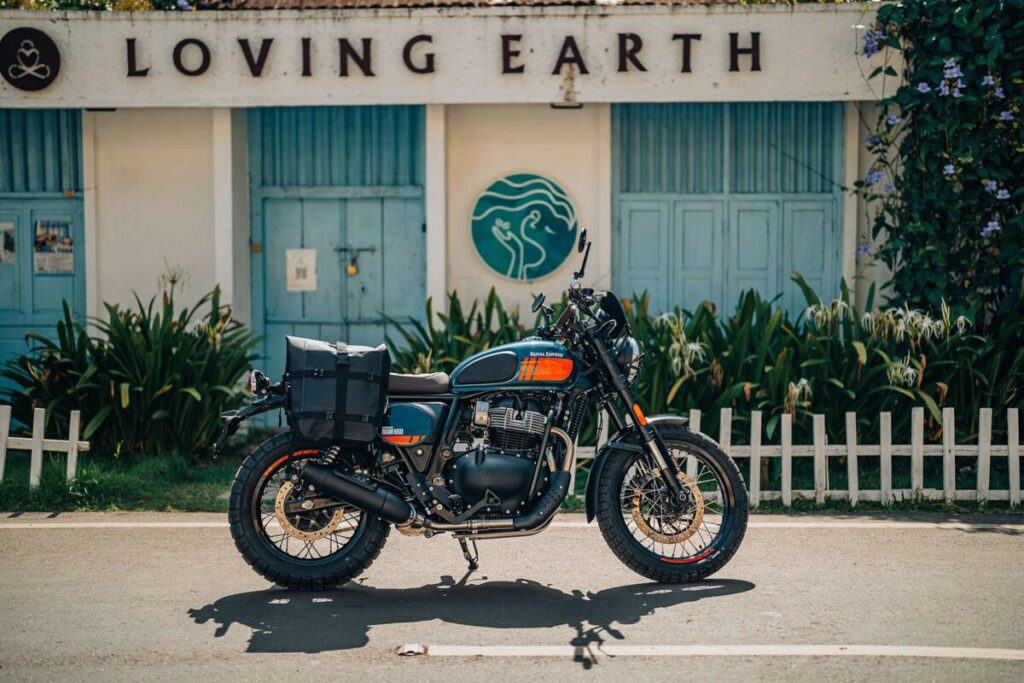 Bear 650 Scrambler Build: Protection and Luggage