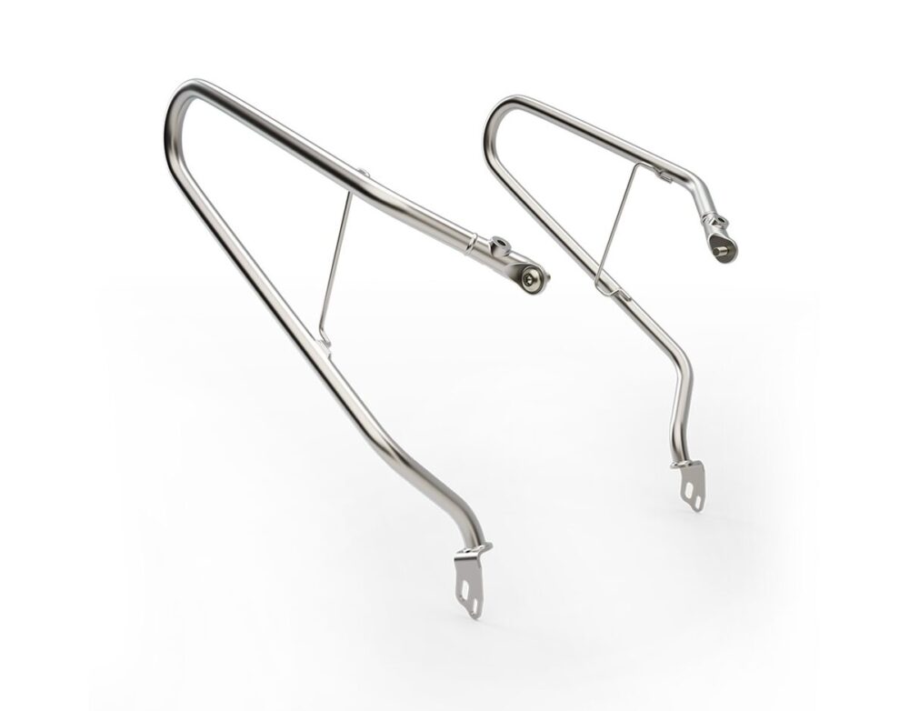 Soft Pannier Rails, Silver