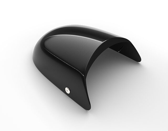 Dual Seat Cowl, Black Magic