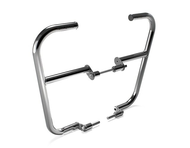 Large Engine Guards, Silver