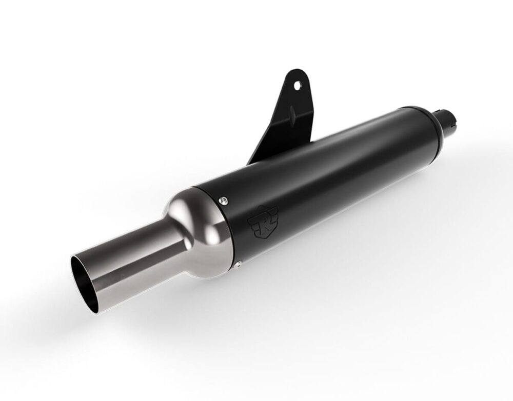 Peashooter Silencer, Black and Silver