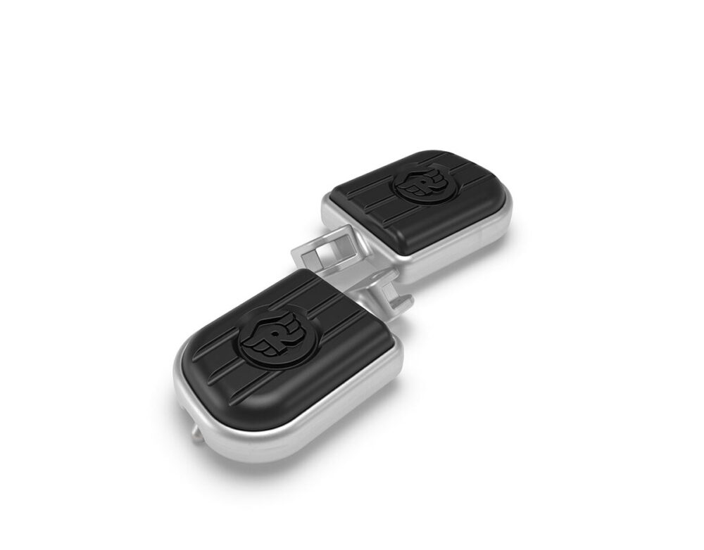 Deluxe Footpegs, Silver
