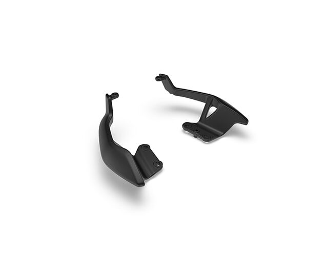 Passenger Backrest Mounts, Black