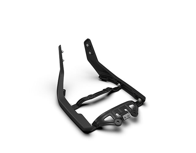 Passenger Backrest Mounts, Black
