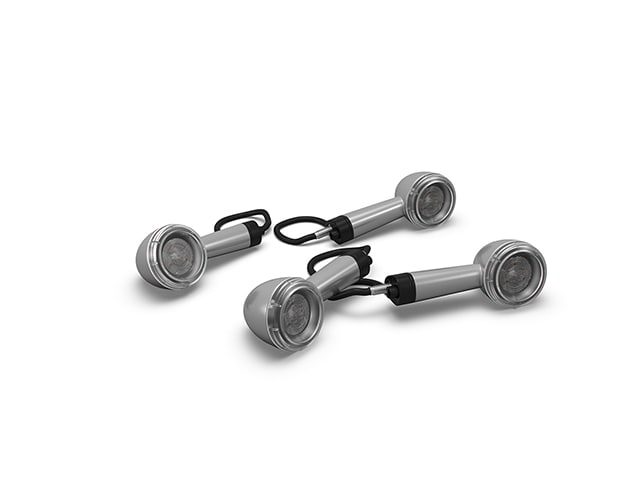 LED Indicators, Silver